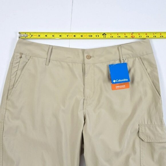 Columbia Women's Silver Ridge Utility Convertible Lightweight Pants Sand Size 16 - Picture 12 of 16